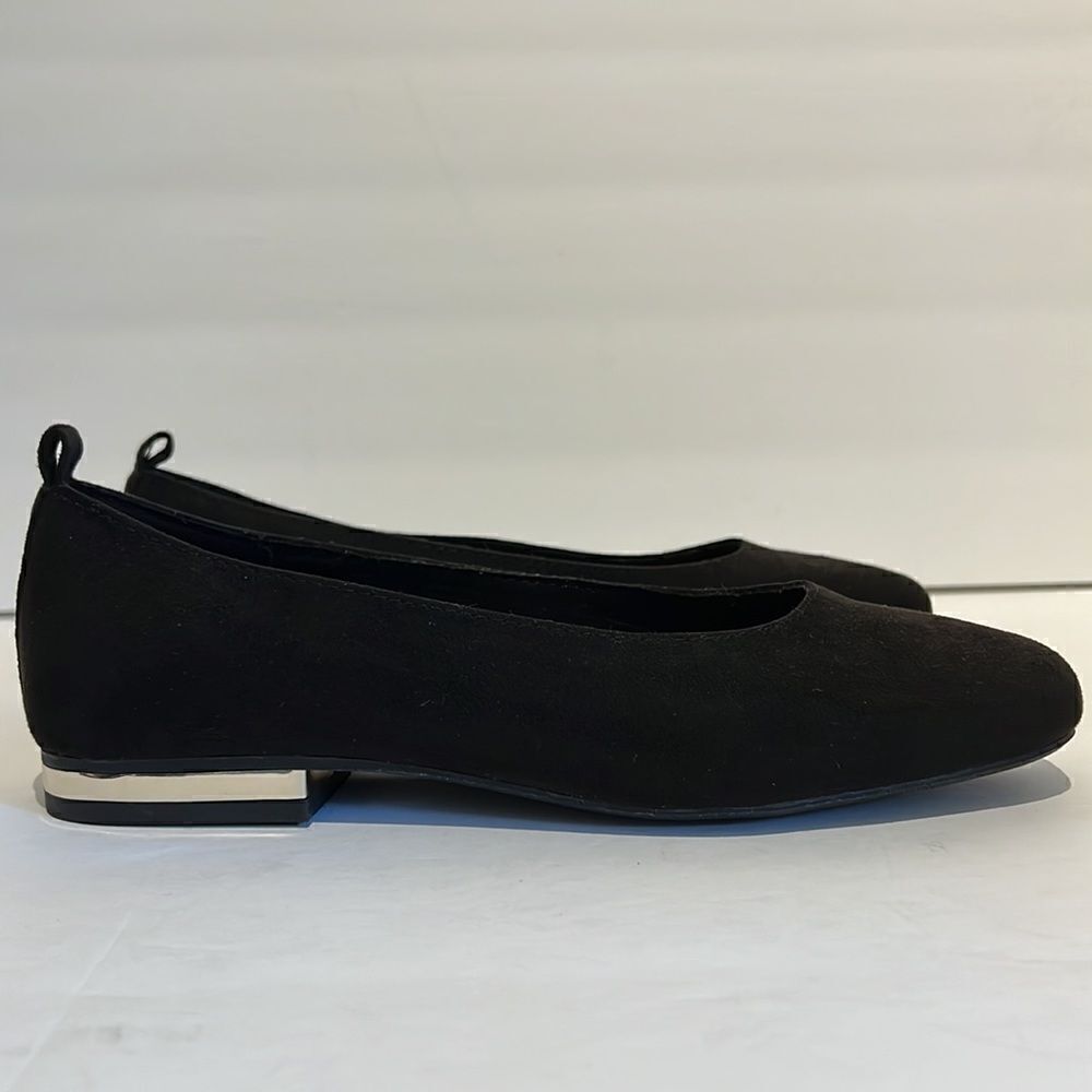 ‎Seychelles Black Square Toe Flats Size 6.5